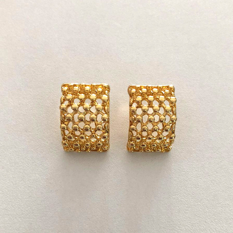 Aretes Panal de Oro
