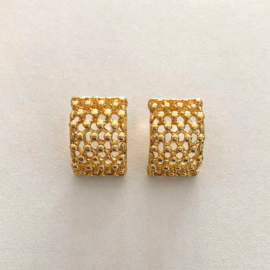 Aretes Panal de Oro