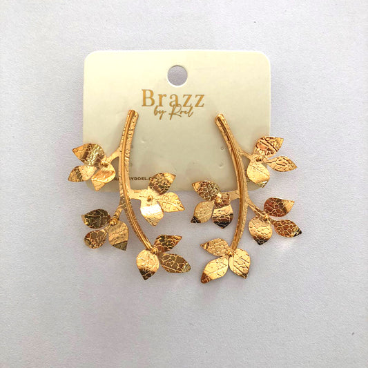 Aretes Rama Dorada