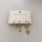 Set de aretes Dorados