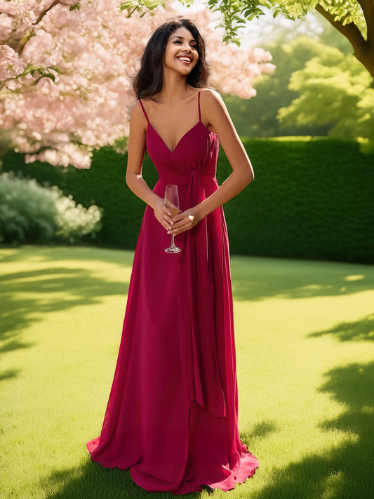 Vestido de Fiesta Vino Burdeos – Elegancia Atemporal