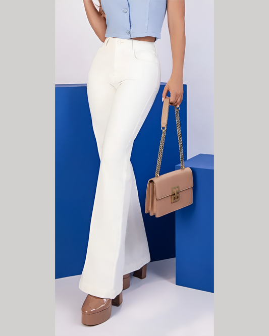 JEAN BOTA SEMICAMPANA BLANCO