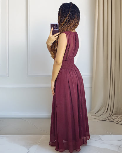Vestido Encanto Burgundy