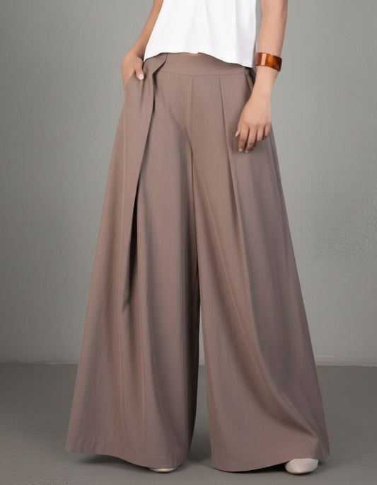 FALDA PANTALÓN CAFÉ